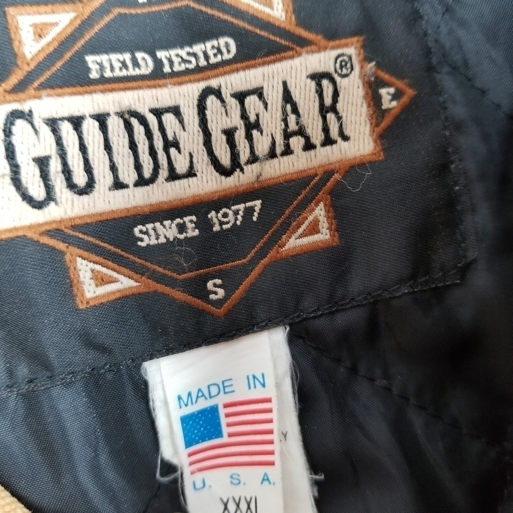 VTG Barn Field Coat Canvas Quilt Lined Made USA XXXL Winter Guide Gear Hunting - Picture 16 of 16